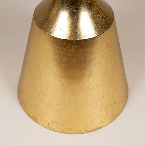 ΒΟΗΘΗΤΙΚΟ ΤΡΑΠΕΖΑΚΙ ΜΕΤΑΛΛΙΚΟ ΧΡΥΣΟ ΜΕ ΓΥΑΛΙ 39x39x67