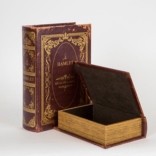 S/2 ΚΟΥΤΙΑ ΒΙΒΛΙΑ ΞΥΛΙΝΑ ΚΑΦΕ 19x7x27