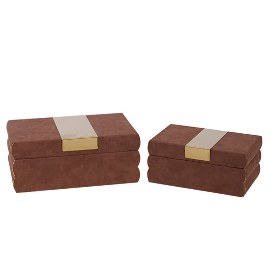 ΔΙΑΚΟΣΜΗΤΙΚΑ ΚΟΥΤΙΑ ΚΑΦΕ ΣΕΤ 2 ΤΜΧ S:20x12x8 L:25x15x10