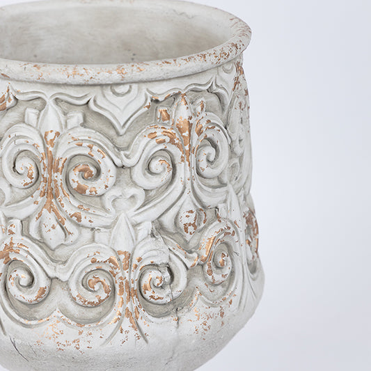 ΒΑΖΟ ΤΣΙΜΕΝΤΕΝΙΟ ΛΕΥΚΟ 20x20x30