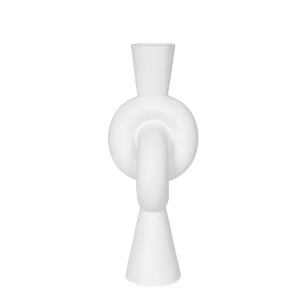 ΒΑΖΟ ΚΕΡΑΜΙΚΟ ΛΕΥΚΟ 15.5x15.5x39.5