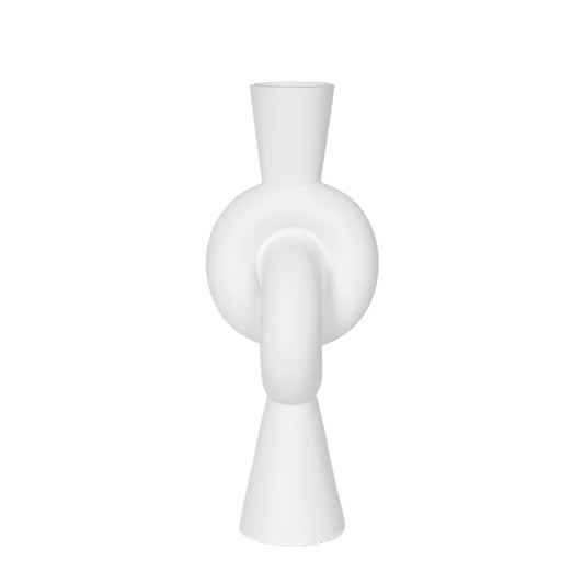 ΒΑΖΟ ΚΕΡΑΜΙΚΟ ΛΕΥΚΟ 15.5x15.5x39.5