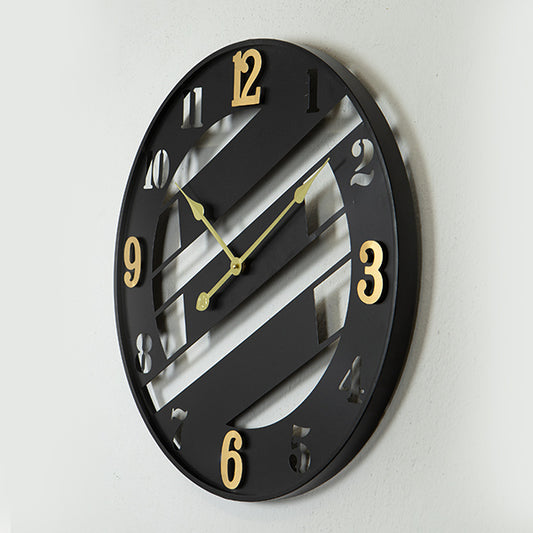 ΡΟΛΟΙ ΤΟΙΧΟΥ ΜΕΤΑΛΛΙΚΟ ΜΑΥΡΟ-ΧΡΥΣΟ 60x4x60