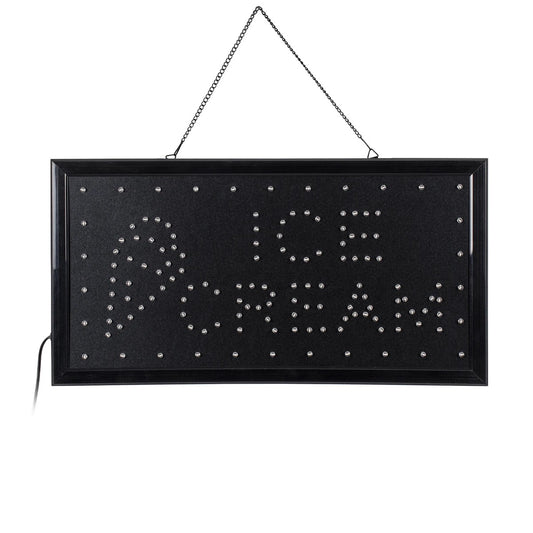 75691 Φωτιστικό Ταμπέλα LED Ορθογώνια Σήμανσης ICE CREAM με Πρίζα AC 230V Μ48 x Π25 x Υ2cm