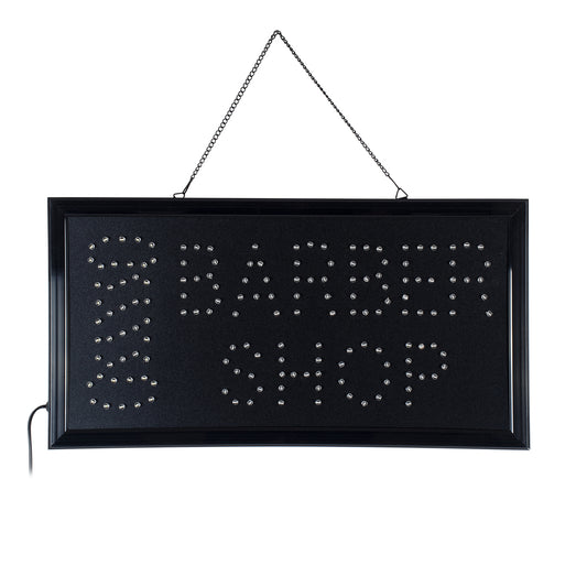 SIGN 75693 Διακοσμητικό Φωτιστικό Τοίχου Ένδειξης / Σήμανσης "BARBER SHOP" LED 5W 150lm 120° AC 220-240V IP20 Πολύχρωμο - Μαύρο - Μ48 x Π25 x Υ2