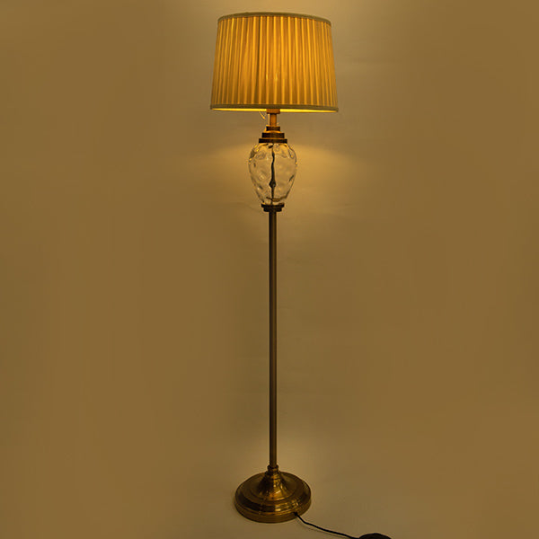 ΕΠΙΔΑΠΕΔΙΟ ΦΩΤΙΣΤΙΚΟ ΜΕ ΜΠΕΖ ΜΕΤΑΞΕΝΙΟ ΚΑΠΕΛΟ ΜΕΤΑΛΛΙΚΟ-ΓΥΑΛΙΝΟ ΧΡΥΣΟ 40x161εκ