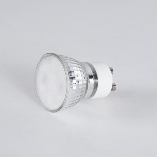 76006 Σποτ LED GU10 MR11 4W 400lm 120° AC 220-240V με Λευκό Γαλακτερό Γυαλί Ψυχρό Λευκό 6000K