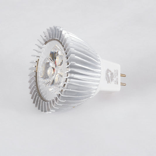 76020 Σποτ LED GU5.3 MR16 3W 300lm 30° DC 12V IP20 Φ5 x Υ5.2cm Ψυχρό Λευκό 6000K