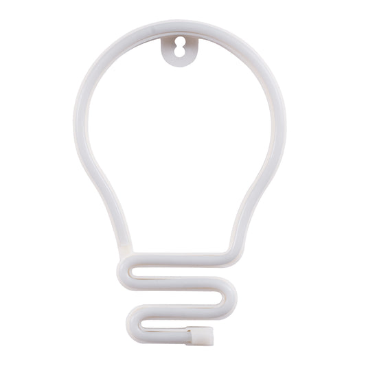 78576 Φωτιστικό Ταμπέλα Φωτεινή Επιγραφή NEON LED Σήμανσης LAMP 5W με Καλώδιο Τροφοδοσίας USB - Μπαταρίας 3xAAA (Δεν Περιλαμβάνονται) - Ψυχρό Λευκό 6000K