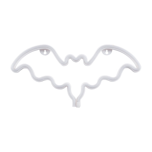 78579 Φωτιστικό Ταμπέλα Φωτεινή Επιγραφή NEON LED Σήμανσης BATMAN 5W με Καλώδιο Τροφοδοσίας USB - Μπαταρίας 3xAAA (Δεν Περιλαμβάνονται) - Κόκκινο