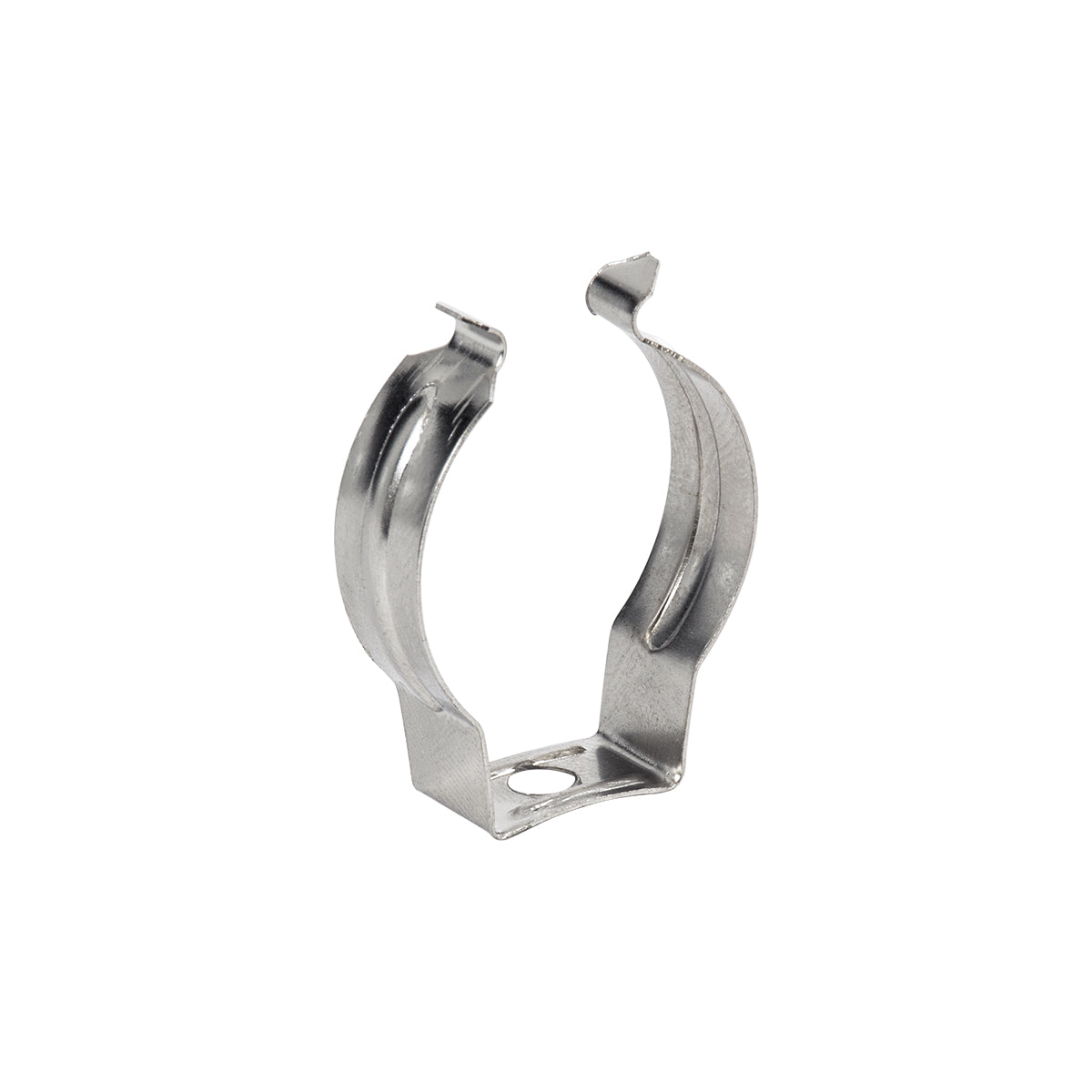 78949 Μεταλλική Βάση Τύπου Ωμέγα (Ω) για T8 Λάμπες Φθορίου Μ2 x Π0.8 x Υ3cm