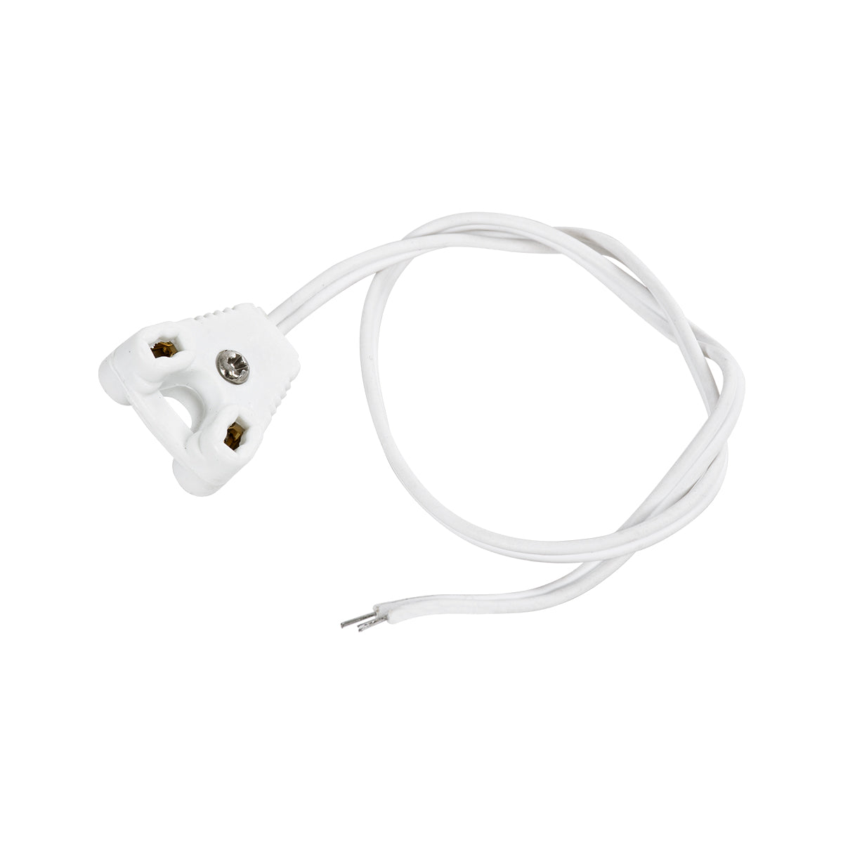 LAMPHOLDER 78953 Ντουί T8 G13 με 30εκ Καλώδιο IP20 - Μ30 x Π1 x Υ2.2