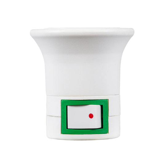 78956 Αντάπτορας - Βάση E27 για Φωτάκι Νυχτός ELLIS με Διακόπτη On/Off Μ3.3 x Π6 x Υ5cm