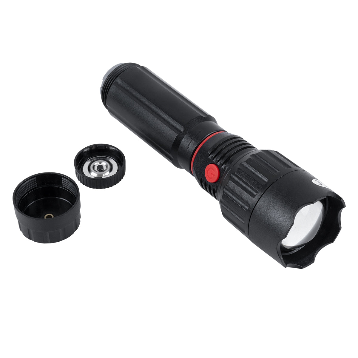 79019 Φορητός Φακός Χειρός LED COB 3W Front + 3W Side 300lm Zoom 1° έως 60° Μοιρών Πτυσσόμενος με 3 Modes Αδιάβροχο IP54 Ψυχρό Λευκό 6000K