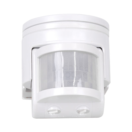 79092 Επίτοιχος PIR Ανιχνευτής-Αισθητήρας Κίνησης 180° 6m Motion Sensor AC 230V Max 1380W