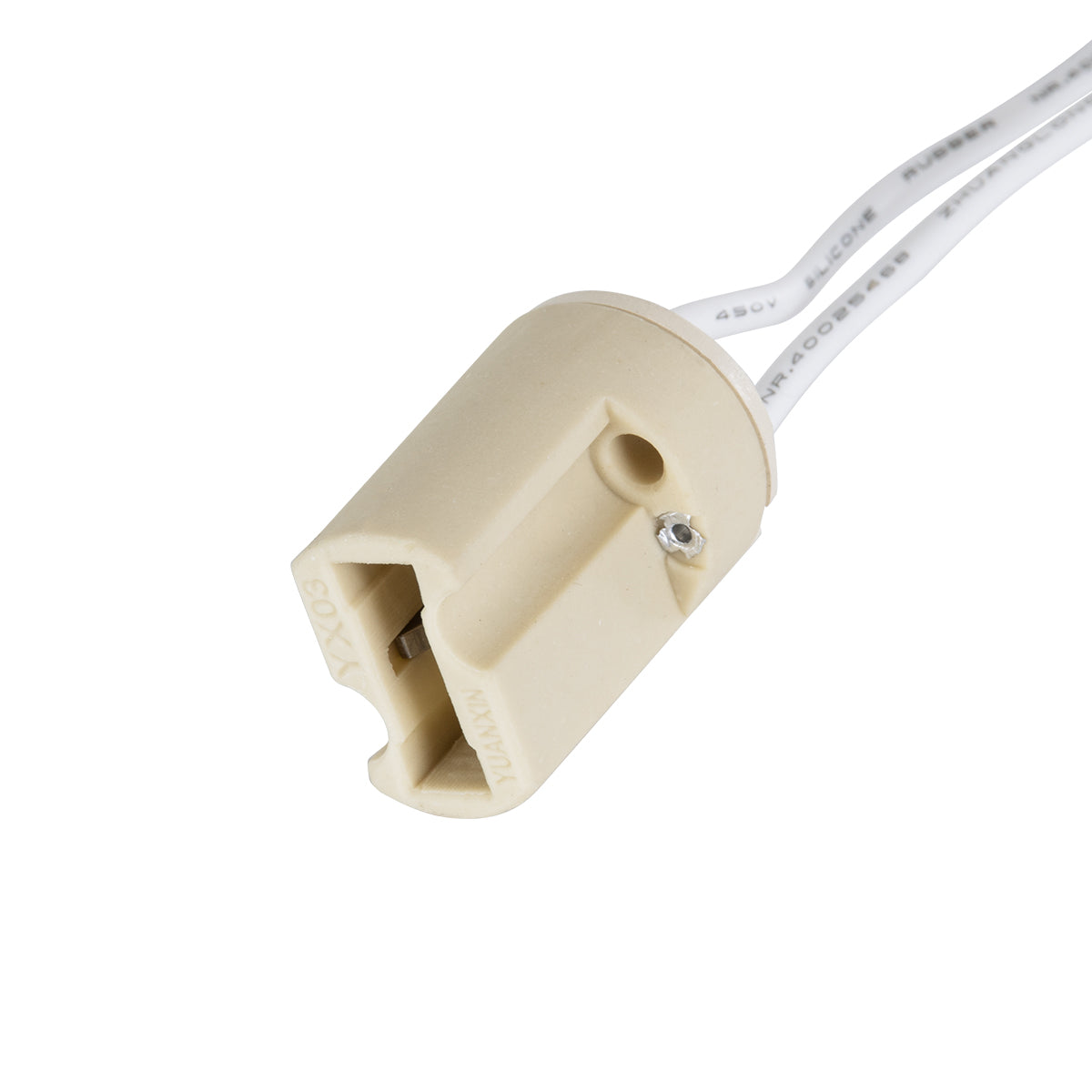 79597 Κεραμικό Ντουί G9 με 15εκ Καλώδιο D1.8 x H2.6cm