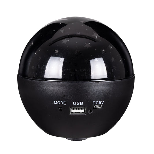 79599 Επιτραπέζιο Διακοσμητικό Φωτιστικό Ειδικών Εφέ NIGHT SKY STARS LED 10W DC 5V 2200mAh Επαναφορτιζόμενο με Bluetooth Speaker - Sound Activated - Καλώδιο Τροφοδοσίας USB και Ασύρματο Χειριστήριο RF 2.4Ghz Πολύχρωμo RGB Dimmable
