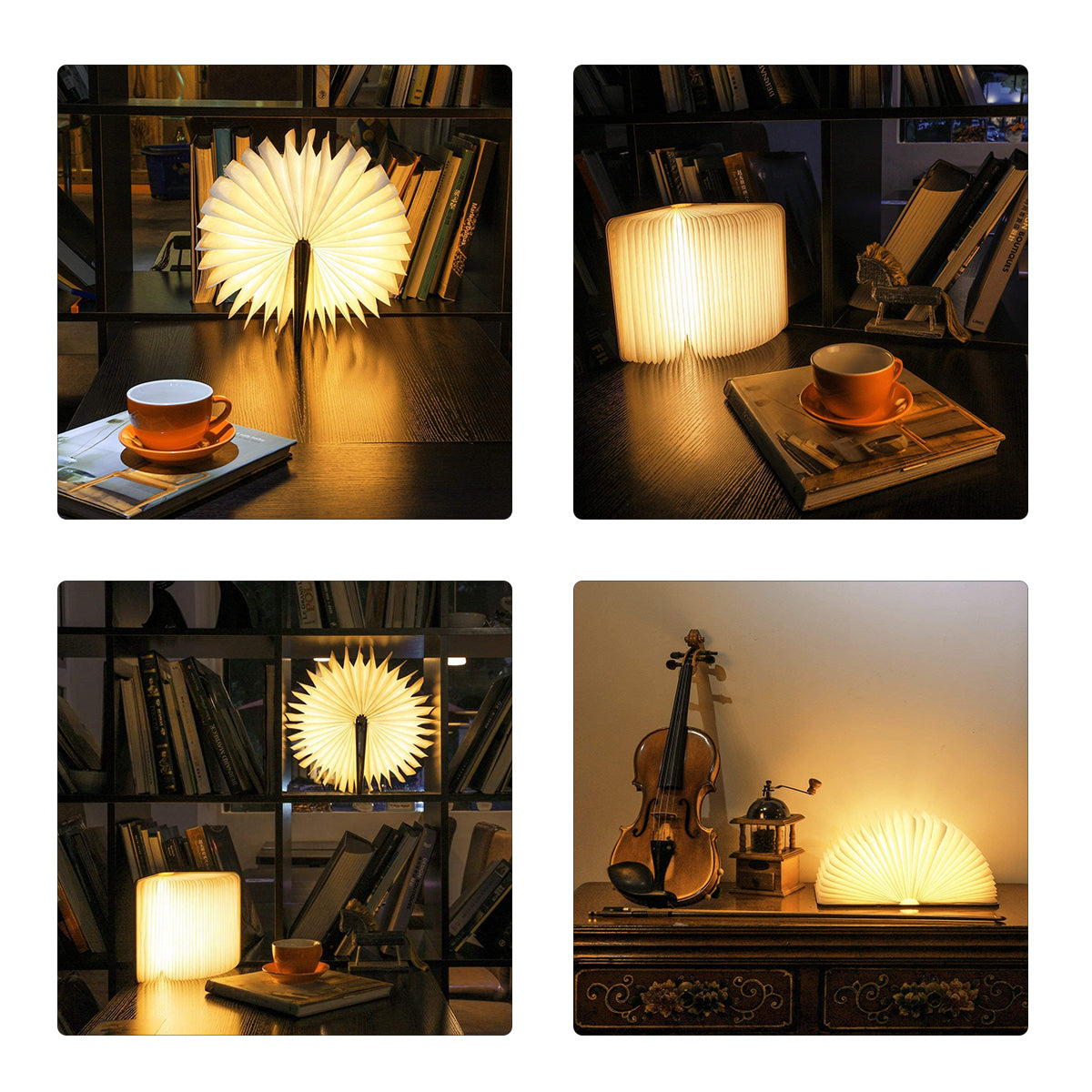 BOOKDECO 79635 Μοντέρνο Επιτραπέζιο Φωτιστικό Πορτατίφ LED 4W 350lm 180° DC 5V με USB 2.0 & Επαναφορτιζόμενη Μπαταρία Li-ion 3.2V 1000mAh IP20 Θερμό Λευκό 2700K - Μπεζ - Μ21.5 x Π16.5 x Υ2.2