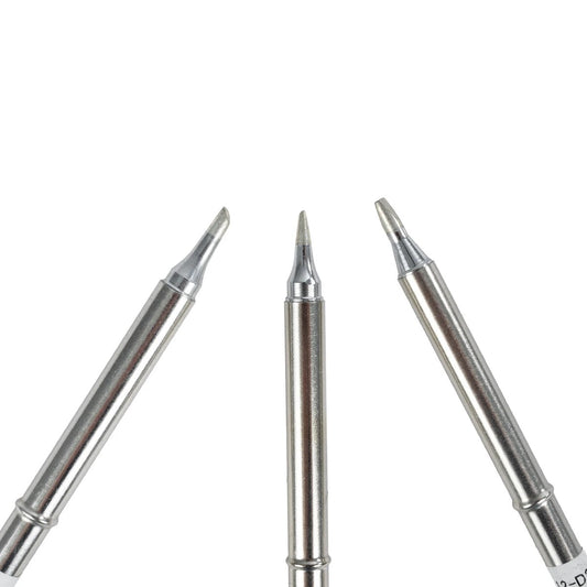79949 Drillpro T12 ΣΕΤ 3 Κεφαλών για Κολλητήρι - Σταθμού Συγκόλλησης Συμβατές με Μοντέλα HAKKO FX951 & FX952 και για Άλλα Μοντέλα