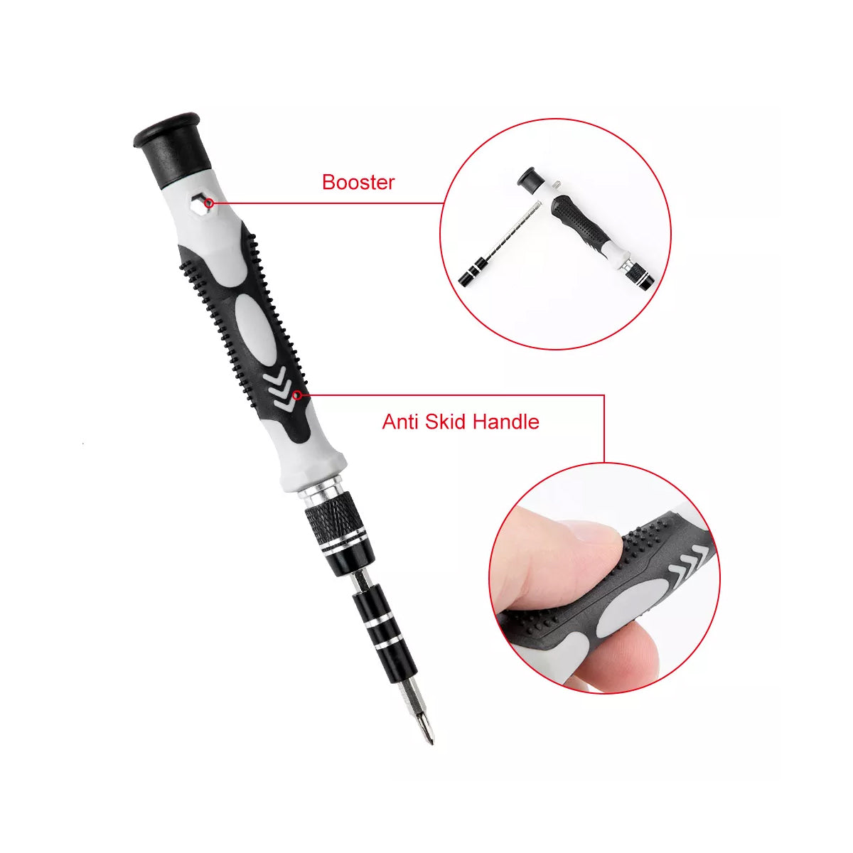 ELEKIT 79999 Ολοκληρωμένο Mini DIY ΚΙΤ με 115 Μικροεργαλεία σε 1 Βαλιτσάκι για Επισκευές Κινητών Τηλεφώνων, Laptop, Οπτικών & κλπ Μικροεπισκευών