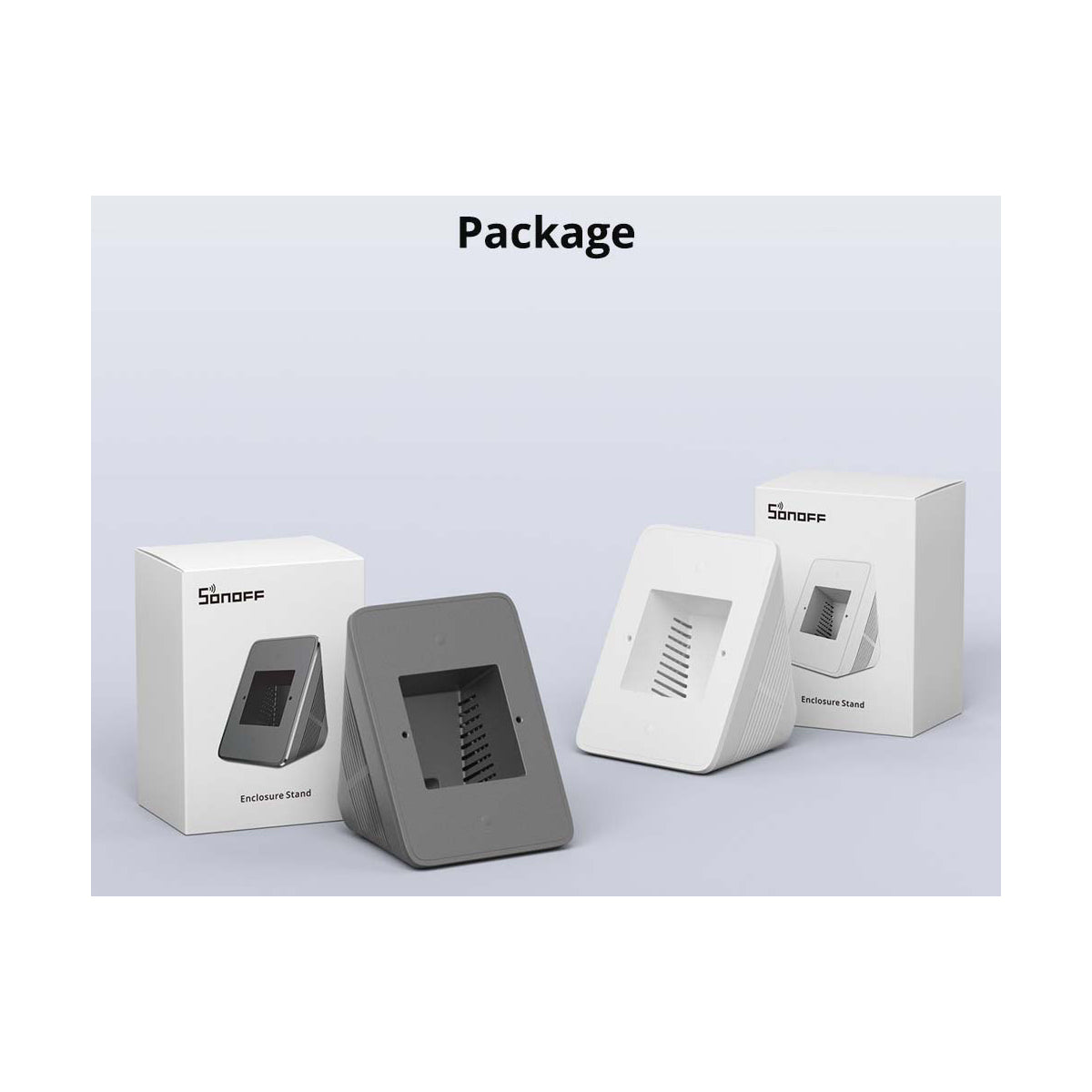 80076 SONOFF StandB Enclosure Stand for NSPanel Pro or NSPanel White - Βάση για NSPanel Pro η NSPanel Λευκό