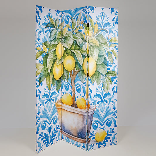 ΠΑΡΑΒΑΝ ΚΑΜΒΑΣ ΕΚΤΥΠΩΣΗ ΓΛΑΣΤΡΑ ΜΕ ΛΕΜΟΝΙΑ ΚΙΤΡΙΝΟ-ΠΡΑΣΙΝΟ-ΓΑΛΑΖΙΟ 120x2.5x180