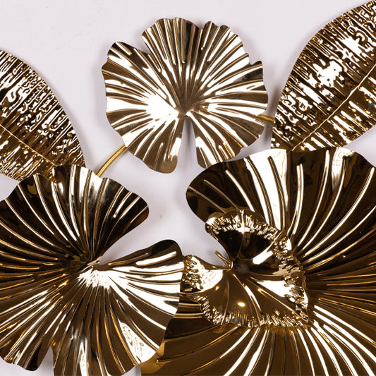 ΔΙΑΚΟΣΜΗΤΙΚΟ ΤΟΙΧΟΥ ΛΟΥΛΟΥΔΙ ΜΕΤΑΛΛΙΚΟ ΧΡΥΣΟ 121x6x54.5