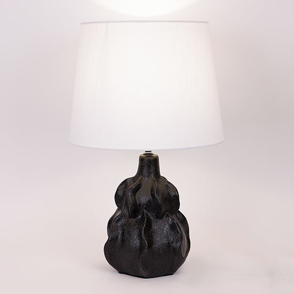 ΕΠΙΤΡΑΠΕΖΙΟ ΦΩΤΙΣΤΙΚΟ ΚΕΡΑΜΙΚΟ ΜΑΥΡΟ 30x30x48