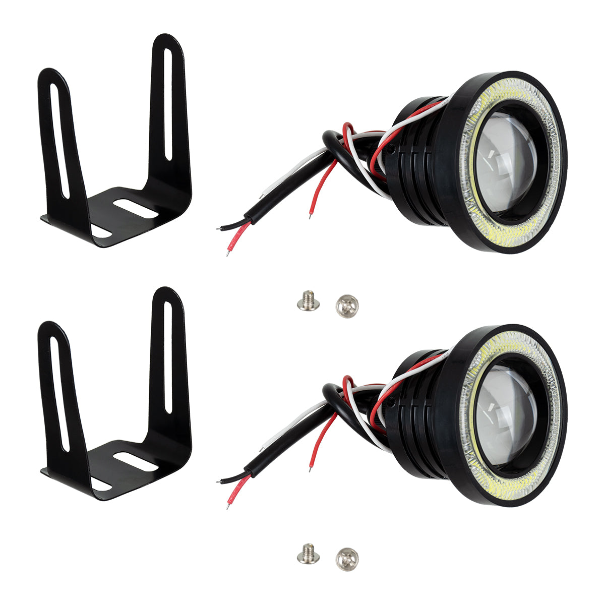 MOTOFLOOD 81634 Προβολάκι LED 30W/60W 3200lm/6400lm 45° DC 12V Αδιάβροχο IP65 Ψυχρό Λευκό 6000K - CREE COB Chip - Μ8.8 x Π8.8 x Υ7