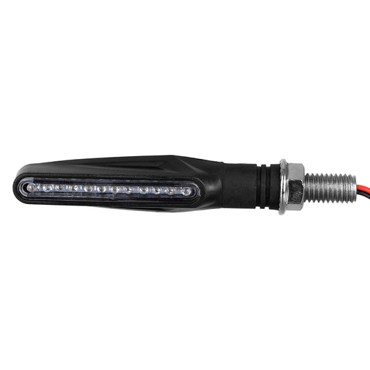 81753 ΣΕΤ 2 x Φλας Μοτοσυκλέτας Universal Line LED SMD 5050 5W DC 12V Πορτοκαλί Αδιάβροχα IP65