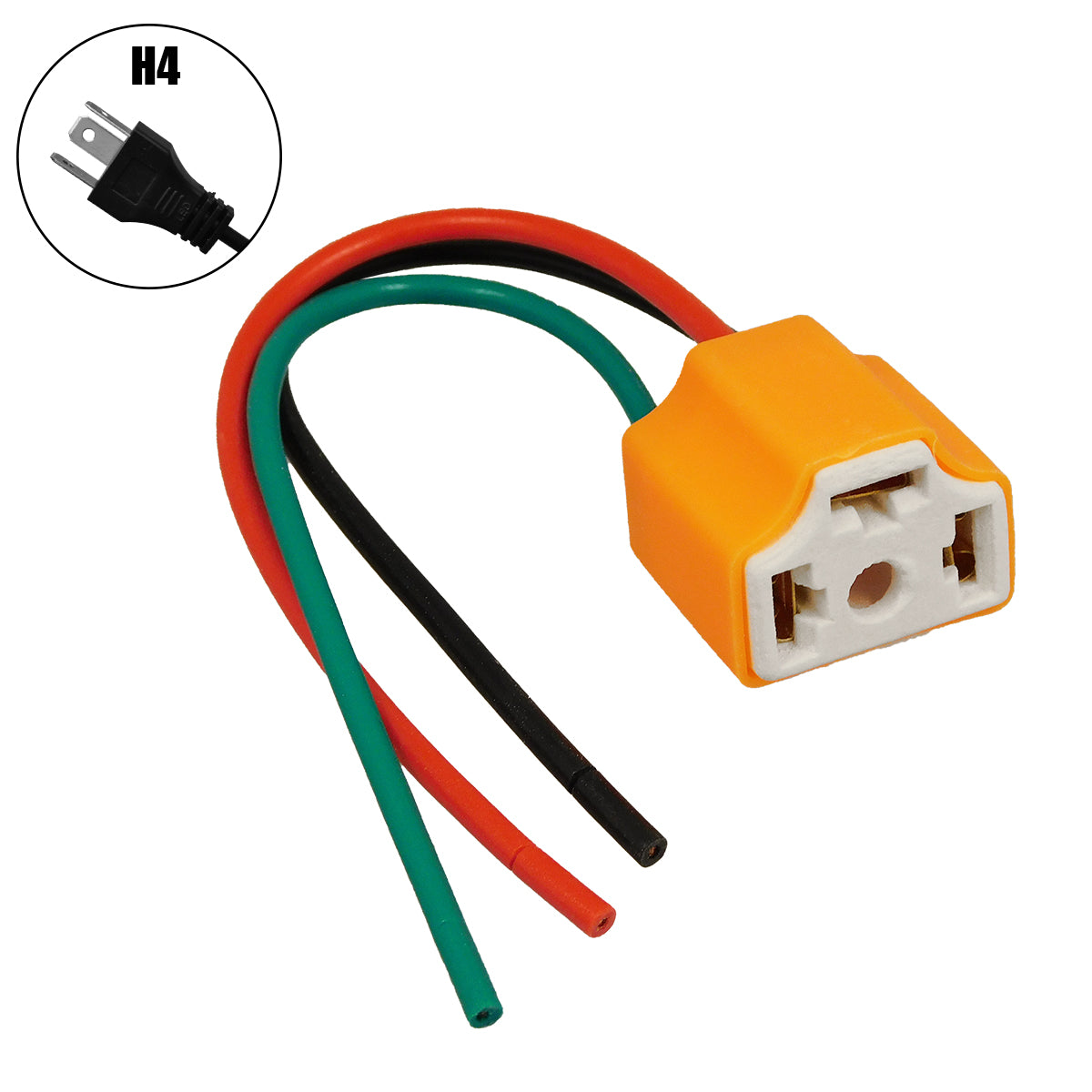 BULBHOLDER 81785 Ντουί H4 με 15cm Καλώδιο IP20 - Μ15 x Π2.7 x Υ2.1