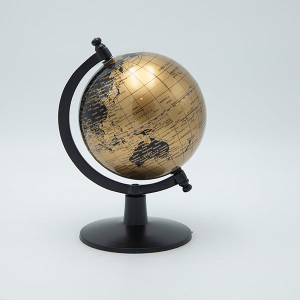 ΥΔΡΟΓΕΙΟΣ ΜΕΤΑΛΛΙΚΗ ΧΡΥΣΟ-ΜΑΥΡΟ 13εκ