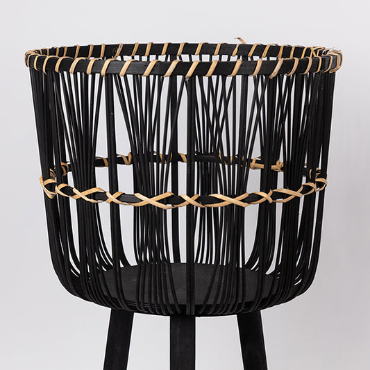 S/3 ΚΑΛΑΘΙΑ ΨΑΘΙΝΑ ΜΑΥΡΟ 37x37x66 32x32x58 27x27x48