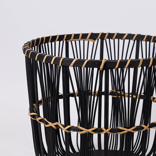 S/2 ΚΑΛΑΘΙΑ ΨΑΘΙΝΑ ΜΑΥΡΑ 32x32x28 27x27x25