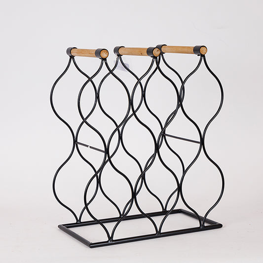 ΜΠΟΥΚΑΛΟΘΗΚΗ ΕΠΙΤΡΑΠΕΖΙΑ ΜΕΤΑΛΛΙΚΗ ΜΑΥΡΟ-ΦΥΣΙΚΟ 34x19.5x40.5