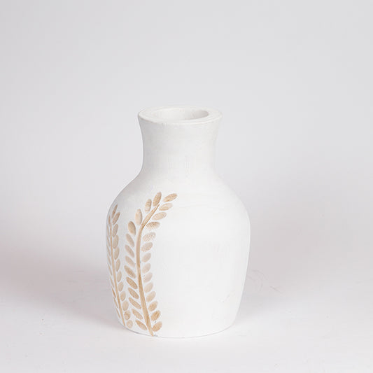 ΒΑΖΟ ΞΥΛΟ ΛΕΥΚΟ-ΦΥΣΙΚΟ 15x15x25