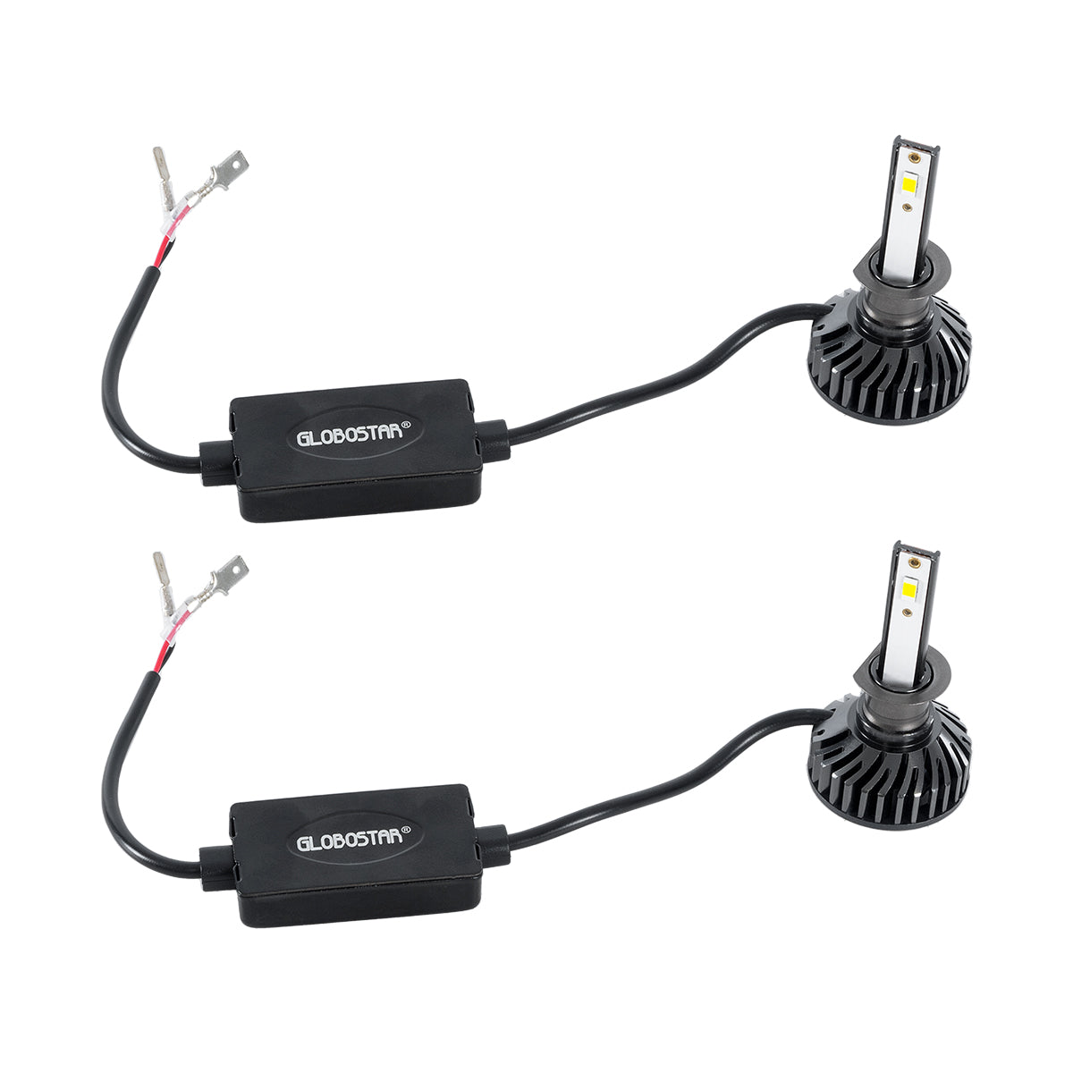 LEDKITF2 82020 Λάμπα H1 CANbus LED 30W/60W 3500lm/7000lm 360° DC 12-24V Αδιάβροχο IP65 Ψυχρό Λευκό 6000K - CREE COB Chip - Μ4 x Π4 x Υ7 - Πακέτο 2 Τεμαχίων