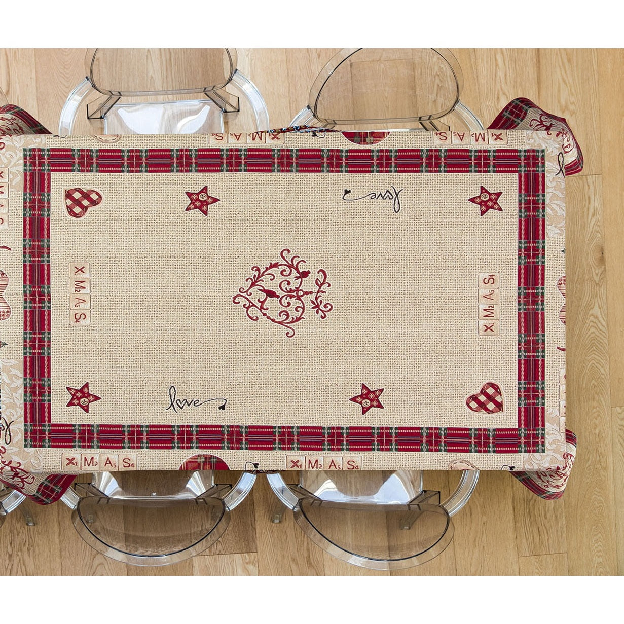 Τραπεζομάντηλο Art 8254 140x180εκ Εμπριμέ