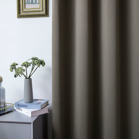 Ύφασμα Κουρτίνας Blackout Σκίασης Ideal Art 8400 Ύφασμα Φ280 Καφέ