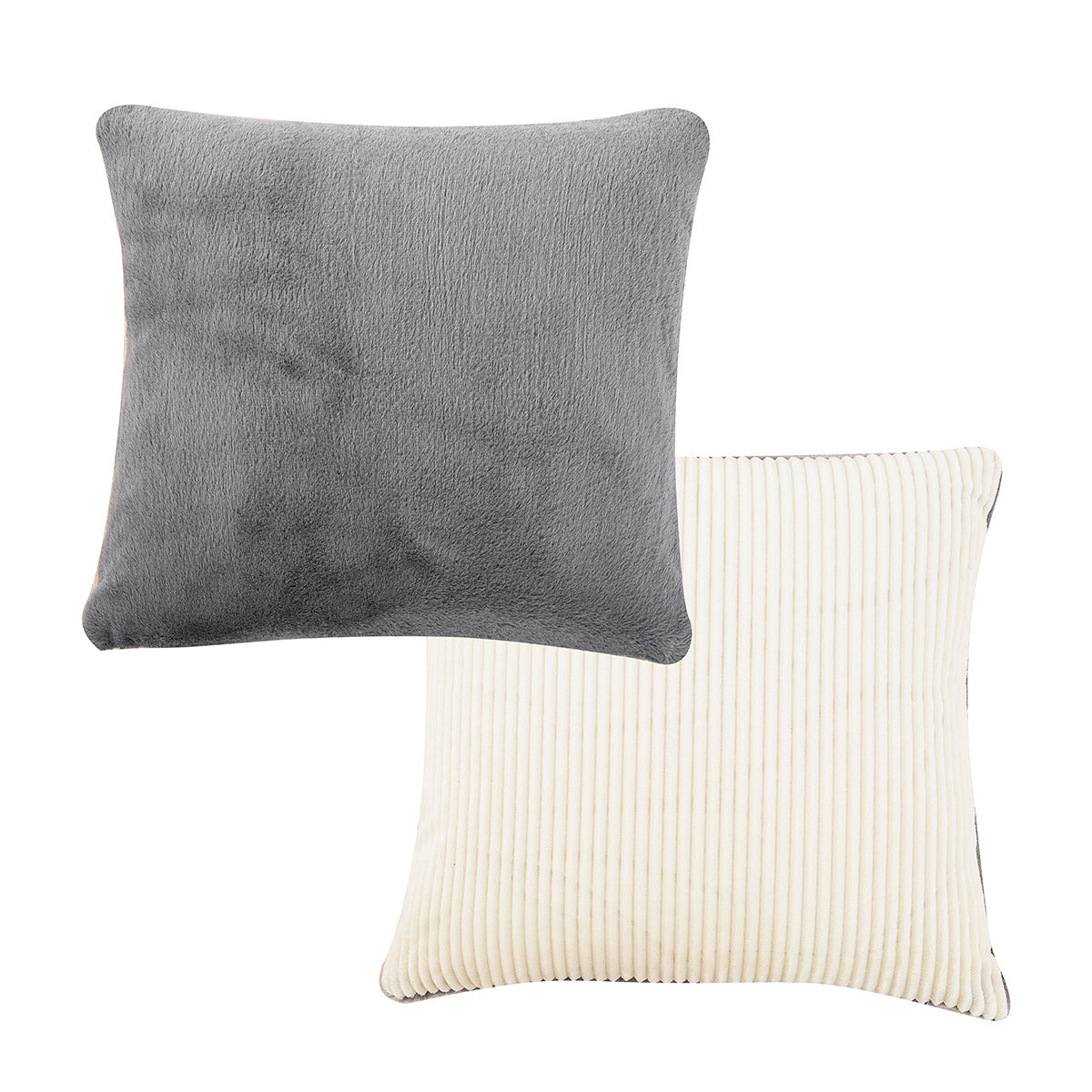 Μαξιλαροθήκη Διακοσμητική Addictive Art 8401 50x50εκ Γκρι