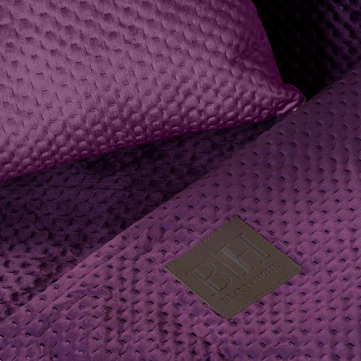 Ριχτάρι Velvety Σετ 2 Τμχ Art 8411 180x250+180x300εκ Μωβ