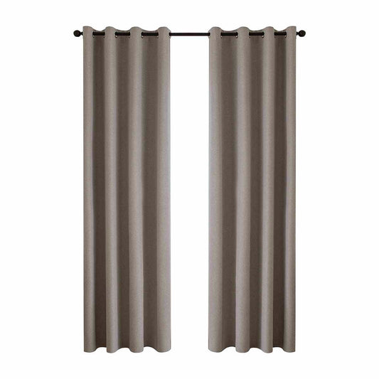 Κουρτίνα Full Blackout Σκίασης με 8 Κρίκους Total Art 8446 140x270εκ Αμέθυστος