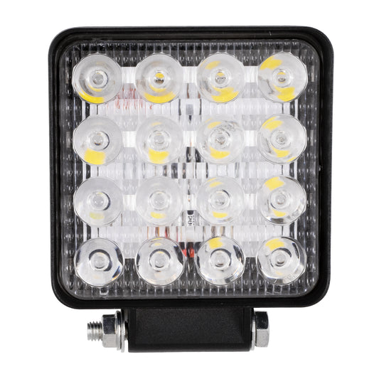 WORKPRO 85407 Προβολάκι LED 48W 4800lm 45° DC 10-30V Αδιάβροχο IP65 Ψυχρό Λευκό 6000K - CREE XBD Chip - Μ10.8 x Π3.2 x Υ12.8