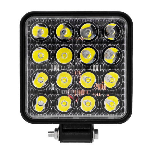 WORKPRO 85409 Προβολάκι LED 48W 4800lm 45° DC 10-30V Αδιάβροχο IP65 Ψυχρό Λευκό 6000K - CREE COB Chip - Μ10.8 x Π3.2 x Υ12.8