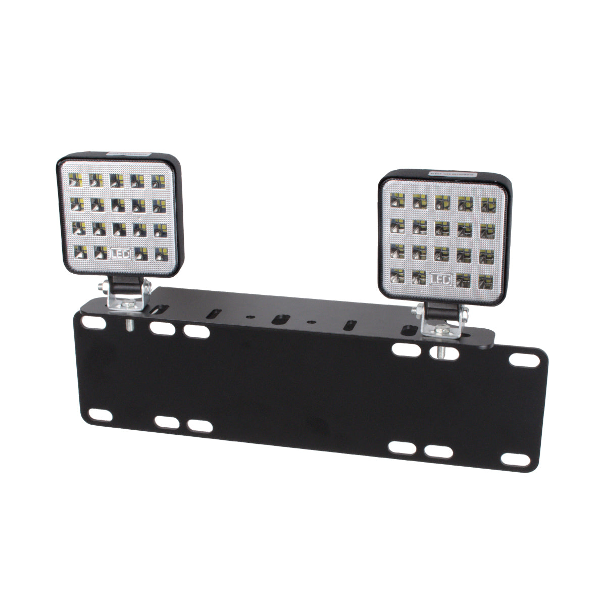 85561 Βάση για Μπάρα ή Προβολάκια Εργασίας LED με Θέση για Πινακίδα Αυτοκινήτου - Universal