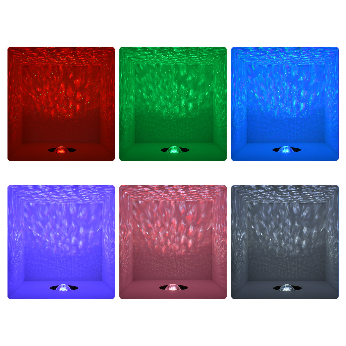 85817 Μαύρο Επιτραπέζιο Διακοσμητικό Φωτιστικό Ειδικών Εφέ NIGHT GALAXY WORLD 3D LED 10W DC 5V 2200mAh Επαναφορτιζόμενο με Bluetooth Speaker - Sound Activated - Καλώδιο Τροφοδοσίας USB και Ασύρματο Χειριστήριο RF 2.4Ghz Πολύχρωμo RGBW Dimmable