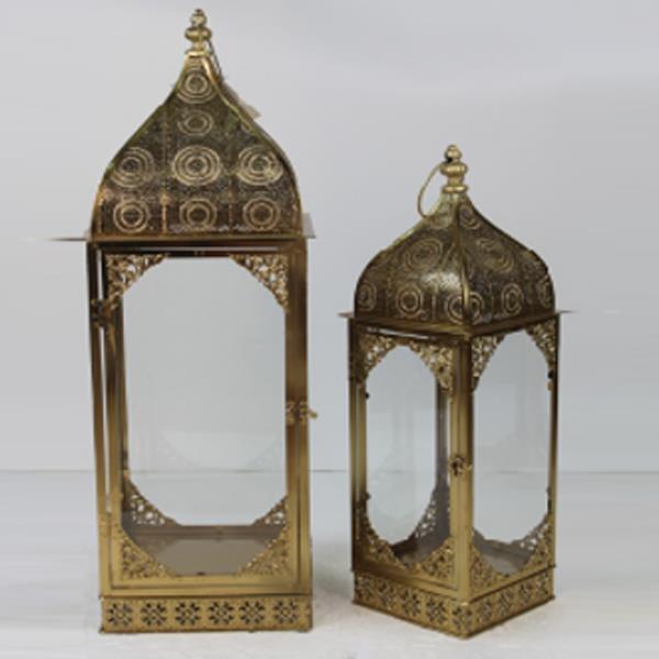 S/2 ΦΑΝΑΡΙΑ ΜΕΤΑΛΛΟ ΜΠΡΟΝΖΕ 18x18x54 24x24x69