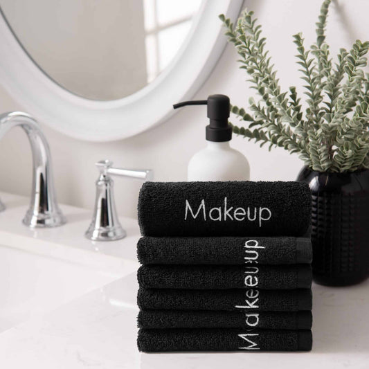 Πετσέτα Make Up 30x50εκ Black