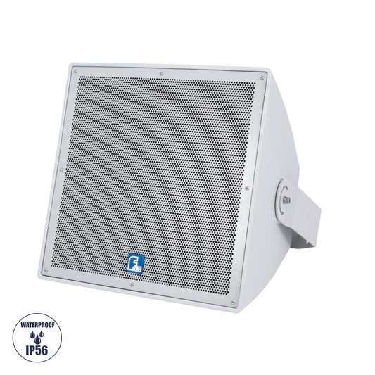 FDB LT215T 98010 Facilities Speaker - Παθητικό Ηχείο Εγκαταστάσεων Επιτοίχιο με Μετασχηματιστή 100V & 8Ω - 400W RMS (1600W Peak) - 1 x 15" Inches LF & 1 x 1.4" Inches HF - Αδιάβροχο IP56 - Λευκό - Μ49.9 x Π52 x Υ50cm