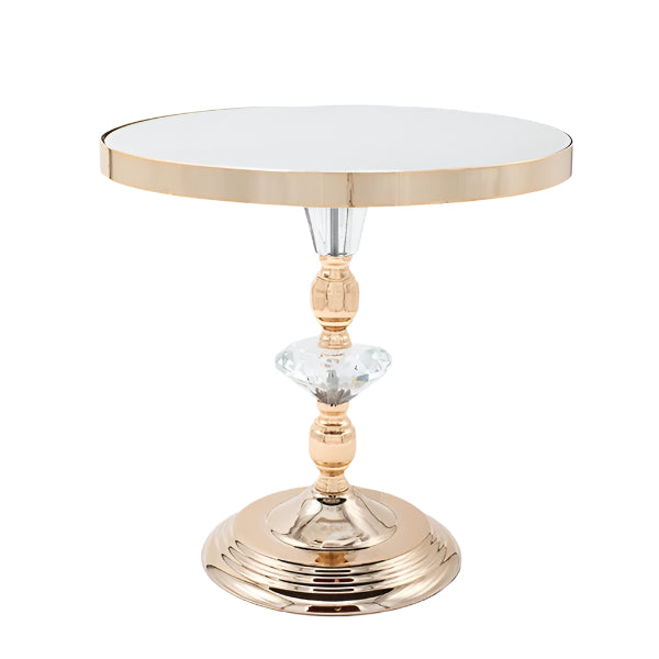 ΤΟΥΡΤΙΕΡΑ ΜΕ ΒΑΣΗ ΜΕΤΑΛΛΙΚΗ ΜΕ ΚΑΘΡΕΦΤΗ ΧΡΥΣΗ 30x30x30